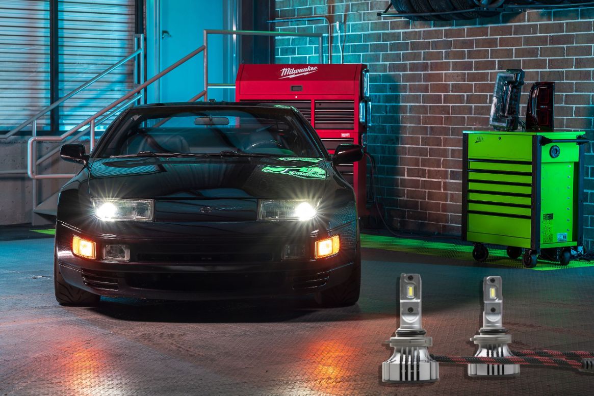 Nissan 300zx (90-00) S-V.4 LED Low Beam Headlight Bulbs Upgrade
